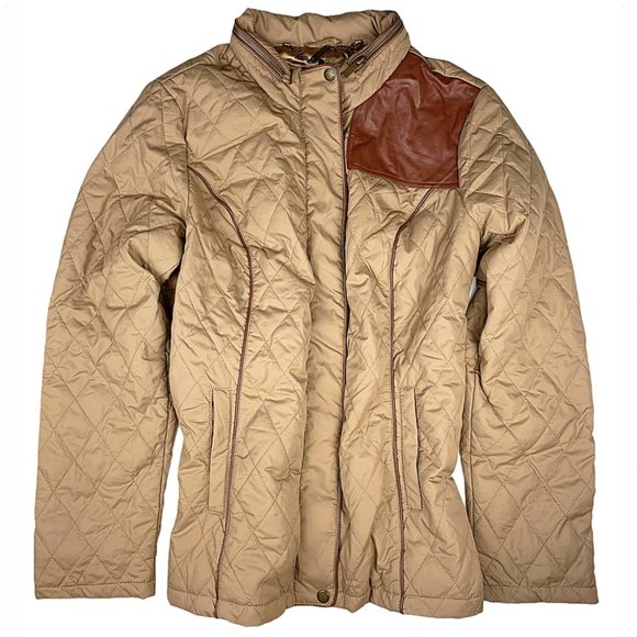 Dennis Basso Packable Quilted Puffer Barn Jacket - Picture 2 of 7